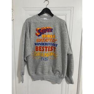 Vintage World's Greatest Grandpa Crewneck Sweatshirt